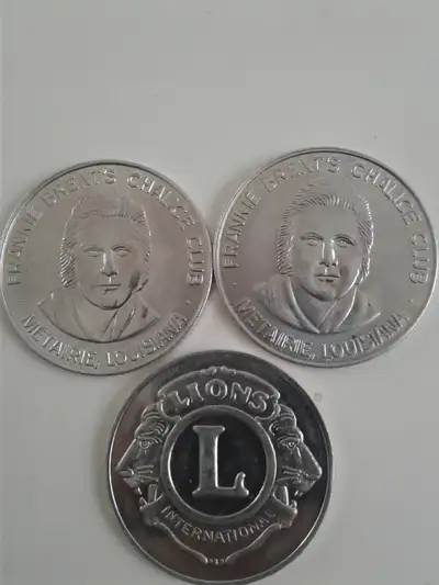 Group of 3 New Orleans 1977, 1980 Tokens, View more