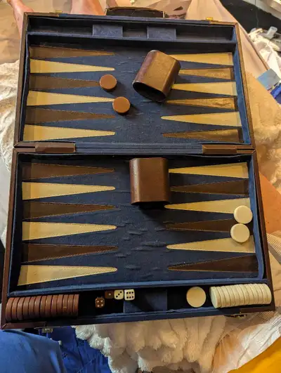 Large backgammon game, View more