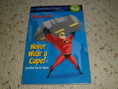 Stepping Stone The Incredibles Disney Pixar Paperback book 2004, View more