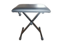 Tabouret petit banc pliable en cuir synthétique