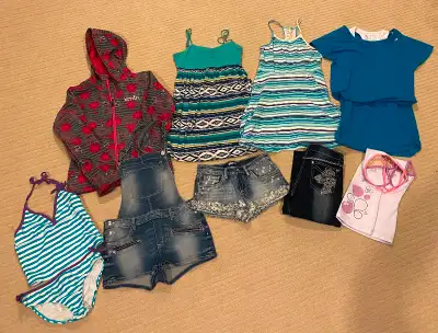 HUGE BRAND NAME Size 14 Girls Clothing Lot!! (Triple Flip), View more