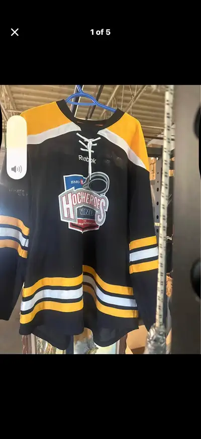 Reebok Hockey Heroes Weekend Jersey Signed, View more