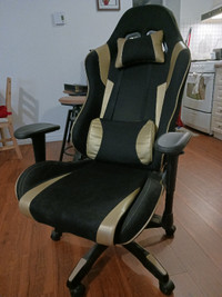 Gaming Chair Black & Gold