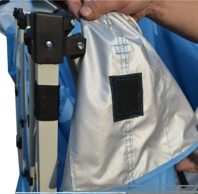 Impact Canopy Slant-Leg Canopy Tent, 10'x10', White or Blue in Other in Ottawa - Image 8