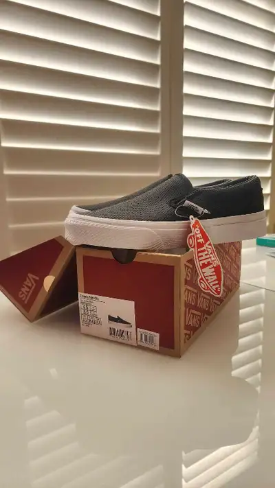 Brand new VANS lady shoes (Never worn) Size 6 $13 each pair