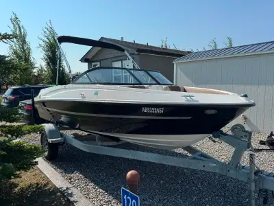The boat is in excellent condition. The seats are perfect shape. 7 person capacity. Approximately 50...