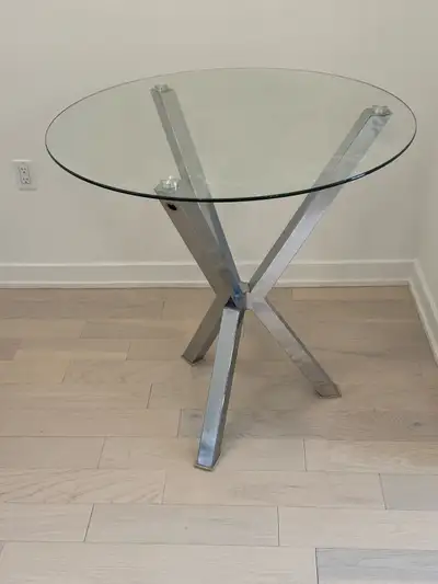Glass Top Dining Table, View more