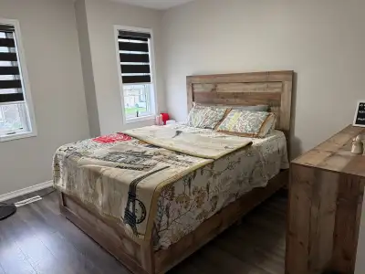 Fully furnished private room or in sharing brand new house in west brant brantford Available from Ma...