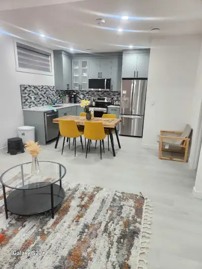 Brand new home beasment everything is new frintuer and applieances full furnished utilities includin...