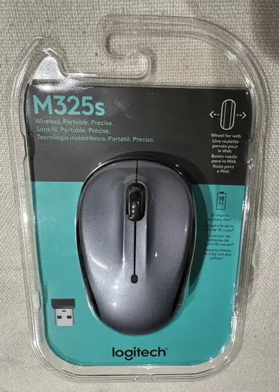 Logitech wireless mouse BRAND NEW, View more