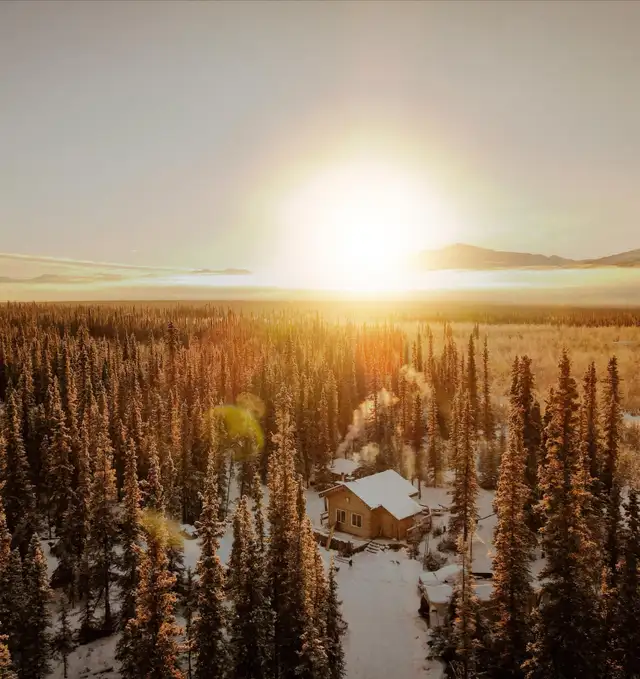 10-Acre Rural Residential, cabins, house, land for sale