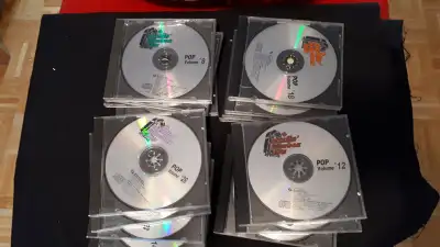 Set of 16 Sizzling Jukebox Hits Pop