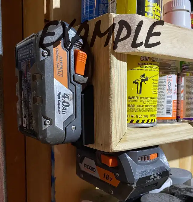 RIDGID 18V Battery Holders in Power Tools in Barrie - Image 7