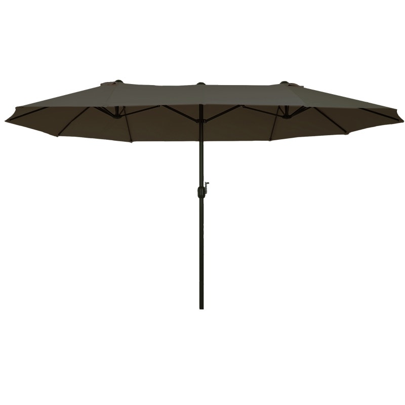 15ft Patio Umbrella Twin size with stand Patio & Garden Furniture