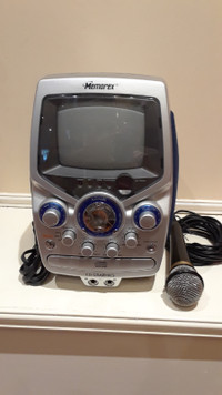 Memorex CD+Graphics Karaoke System with Monitor MKS8506