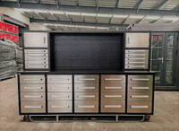High Quality Stainless 10Ft Workbench with 30 Drawers