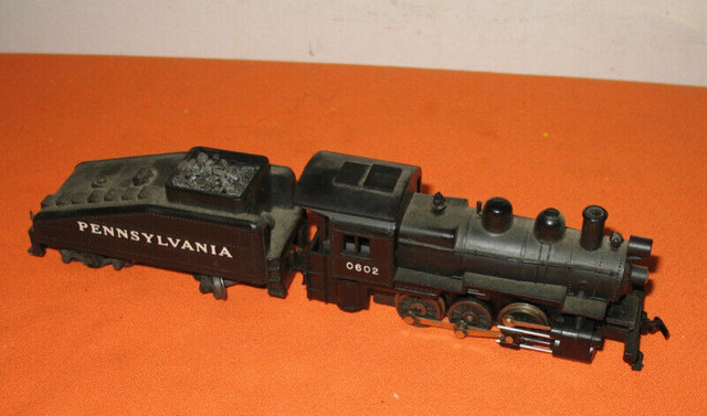 HO Train Locomotive & Tender Pennsylvania #0602 -  (Lot#15) in Hobbies & Crafts in Edmonton