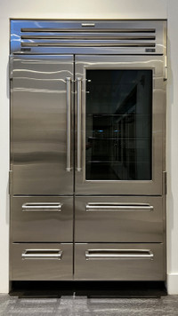 Sub-Zero 48" Fridge w/ Glass Door