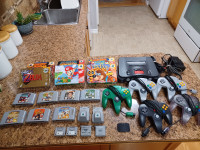 N64 Lot Console, games, accessories, Mario, Zelda, Donkey Kong