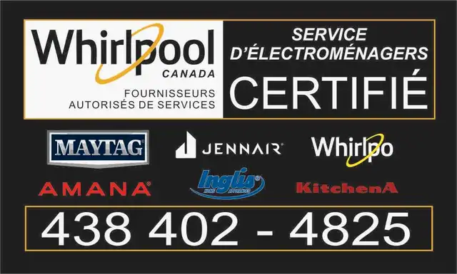 Service d'installation & réparation d'électroménagers in Appliance Repair & Installation in City of Montréal - Image 2