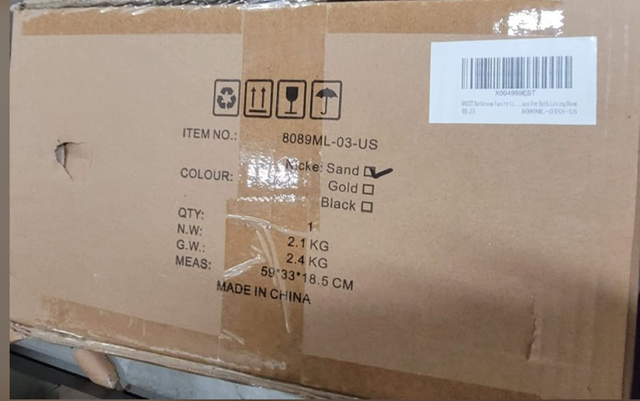 Applique murale en nickel brossé avec verre globe blanc, NEUF in Indoor Lighting & Fans in Québec City - Image 7