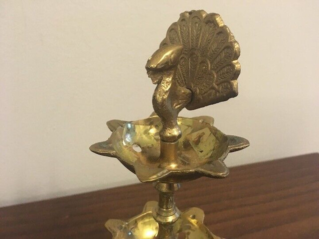 Vintage Original Solid BRASS Made in Indian Culture Brand VASE in Arts & Collectibles in City of Toronto