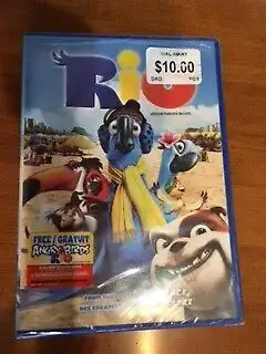 'Rio' Movie on DVD New Condition (sealed) Comes from a smoke-free, pet-friendly home.