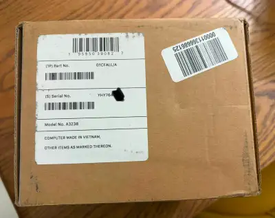 Selling an Apple refurbished sealed in box with 1 year Apple Warranty through Jun 1, 2027 and eligib...