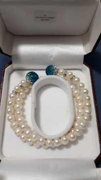 Pearl Bracelet - fresh water pearls - $403 appraisal attached