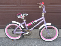 16" Wheels Girls Bikes , no training wheels