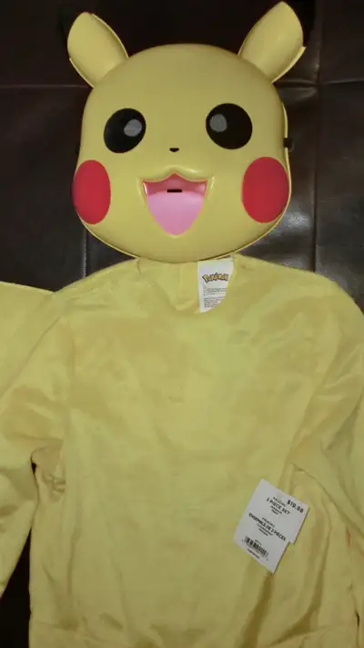 Pokemon Pikachu Halloween Costume, size S (4-6), NEW, View more