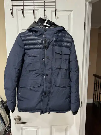 BOYS WINTER JACKET HEAVY DOUBLE INSULATED AND EXTREMELY WARM USED ONE SEASON NO DAMAGES SIZE 18 PURC...