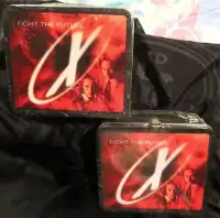 ► ►'The X-Files' RARE Lunch BoXes & Games - NEW◄ ◄