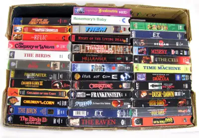 RARE & HARD TO FIND - HORROR VHS - TAPES / MOVIES - TESTED!, View more