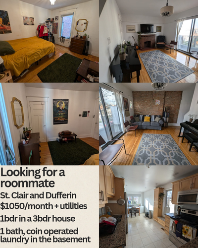 Looking for a roommate to join myself (27M) and my roommate Emma (26F) in our duplex apartment near...
