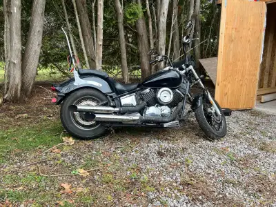 2006 Yamaha vstar 1100. I have another bike and do not use this. 37k kms. Nice cruiser with some aft...