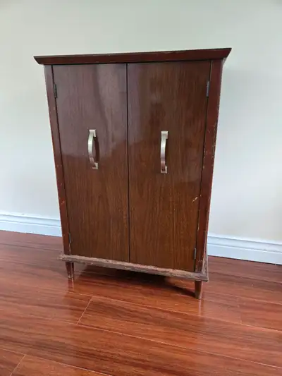 Vintage MCM Liquor Cabinet / Bar Cabinet, View more