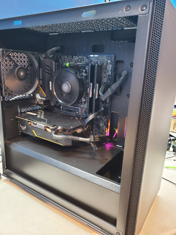 CUSTOM BUILD RYZEN 5 5600X 32G RAM 1TB M.2 1660 SUPER WIN 11 in Desktop Computers in Sudbury