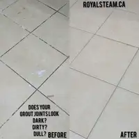 Tile&Grout (Make Old Grout look like new,Clean)