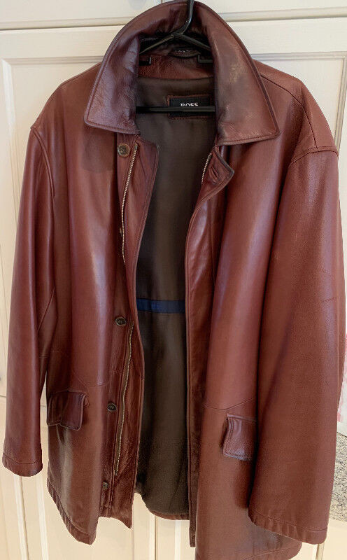 Hugo Boss Premium leather jacket in Men's in Markham / York Region