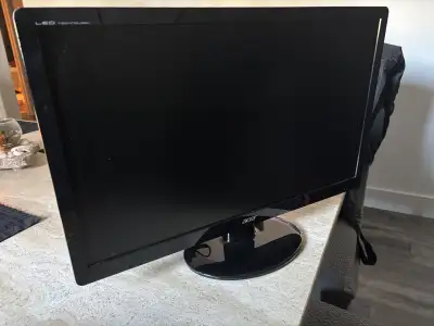 21.5 Acer monitor, View more