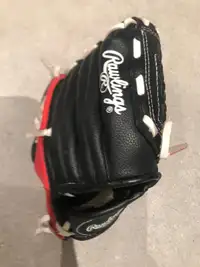 Rawlings kids baseball glove (left - 8 1/2 inch) 