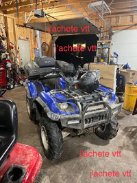 j'achete VTT / im buying ATV 