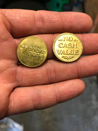 Old Arcade Tokens (Ontario Place)