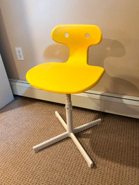 Ikea Kids Desk Chair - Yellow