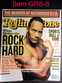 6-8 Rolling Stone Magazine Rock Hard  Iss 870 June 07 2001