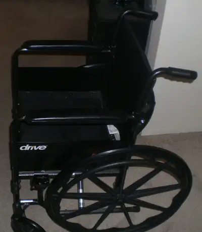 Medical assistance equipment barely used Wheel Chair, Bidet, shower bench, Bed Pan(In Box new never...