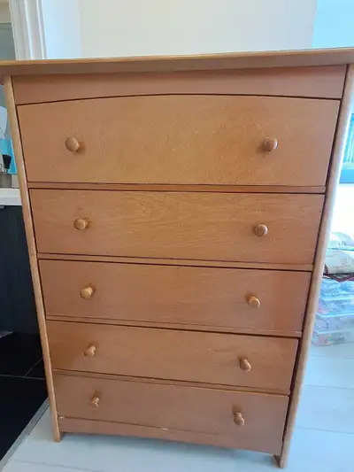 dresser with 5 drawers, View more