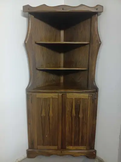 Solid Wood Corner Cabinet, View more