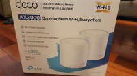 TP-Link Deco AX3000 superior wifi 6 mesh system